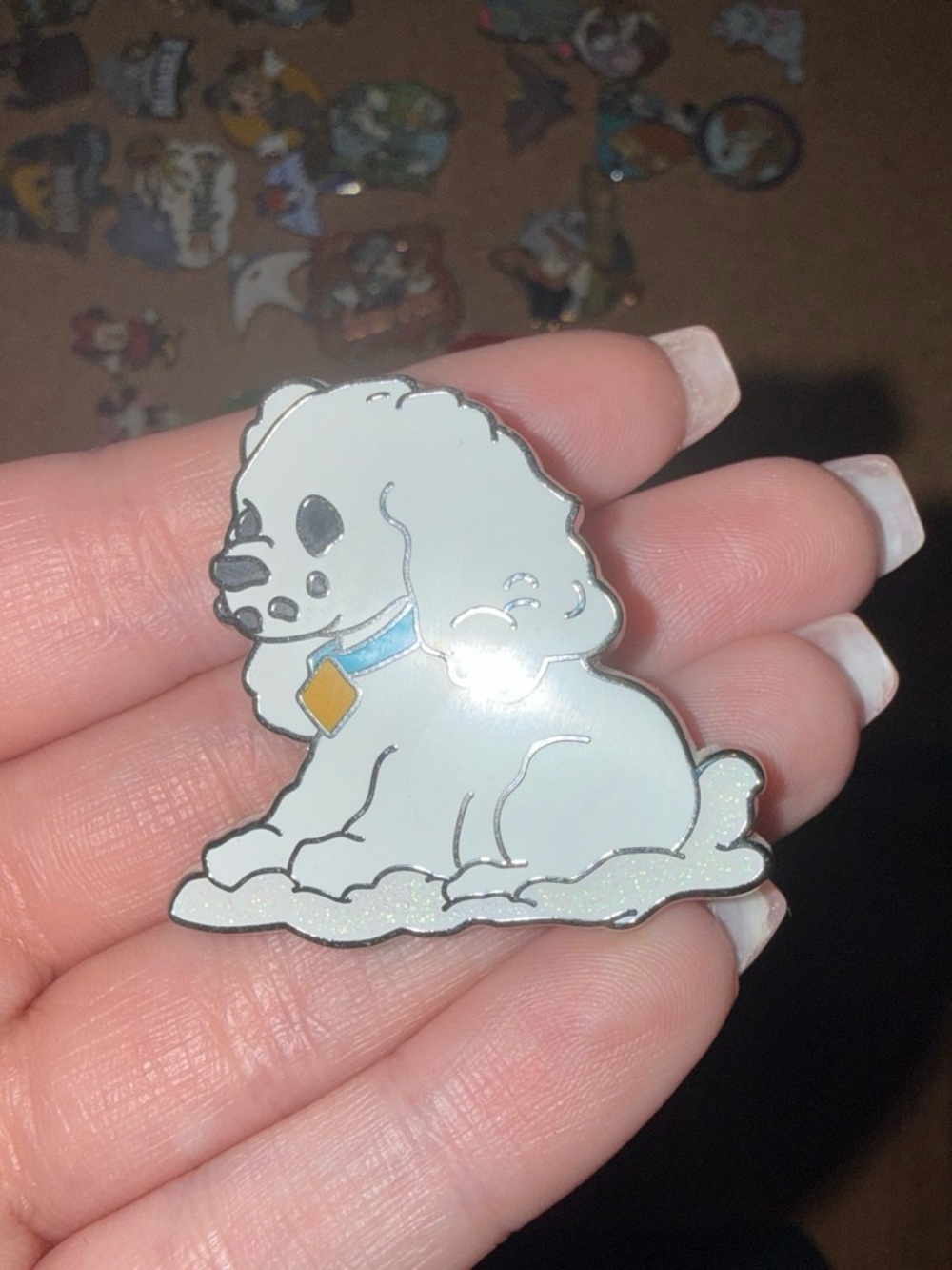 Lady and the Tramp Snowman Pin